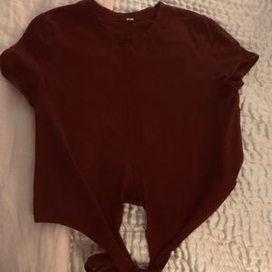 lululemon wrap crop top